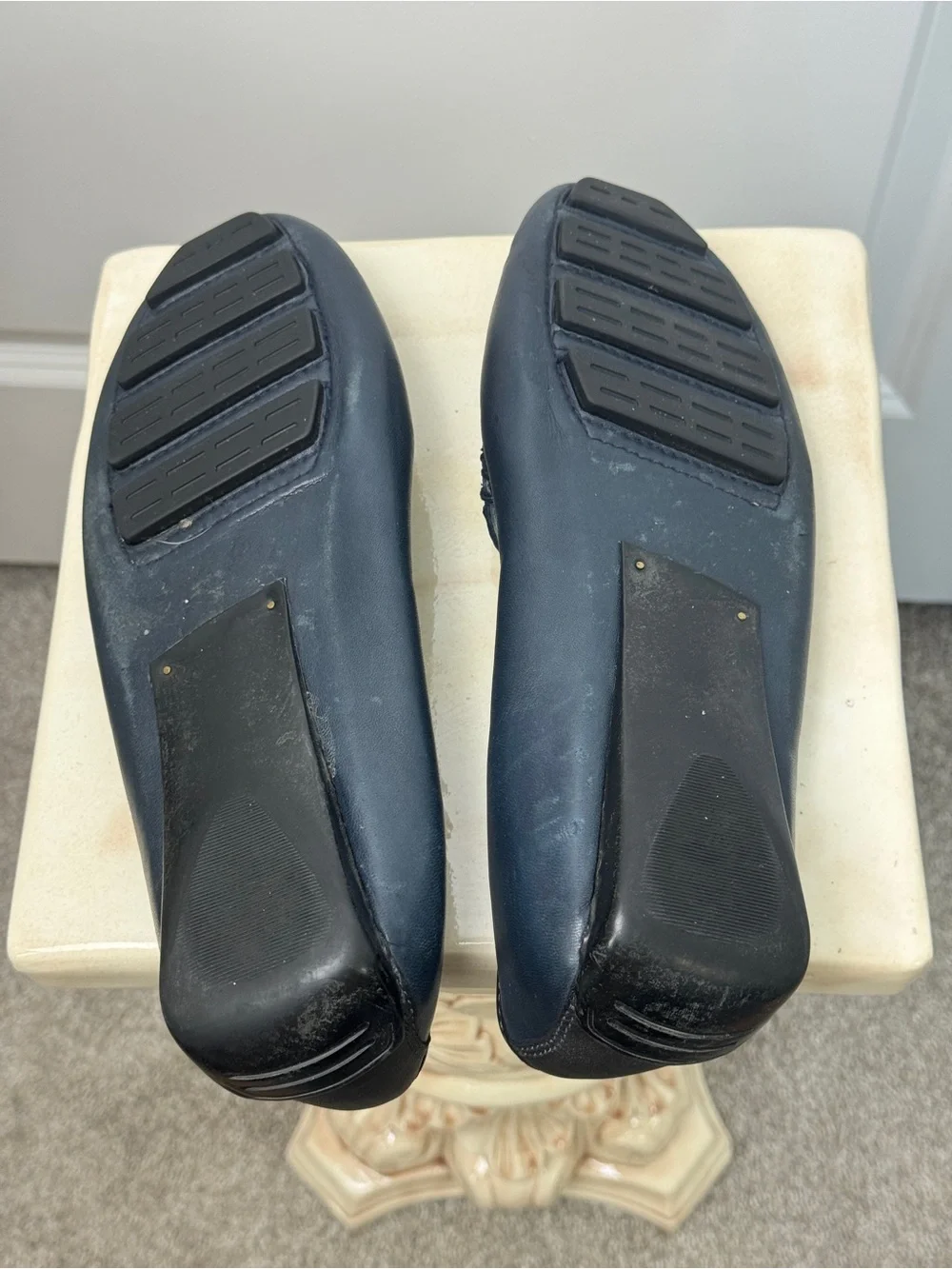 Women’s Robert Zur navy blue driving loafers, Petra collection — Size 8.5